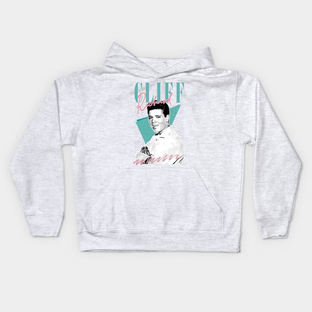 Cliff Richard --- 1960s Style Fan Design Kids Hoodie by DankFutura